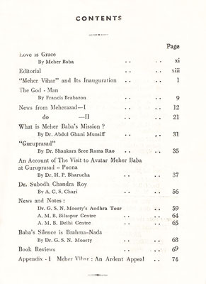 October 1963 - Index