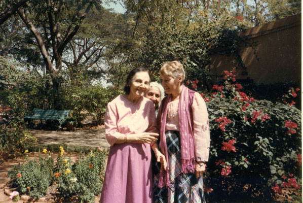 Mehera, Khorshed and Marge Liboiron, photo by Paul Liboiron