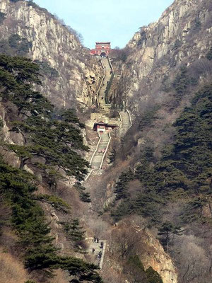 Mt. Tai - 6,500 Steps up to the top of the Holy Mountain