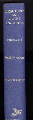 Book written by Sir Reginal Watson-Jones - Vol.1