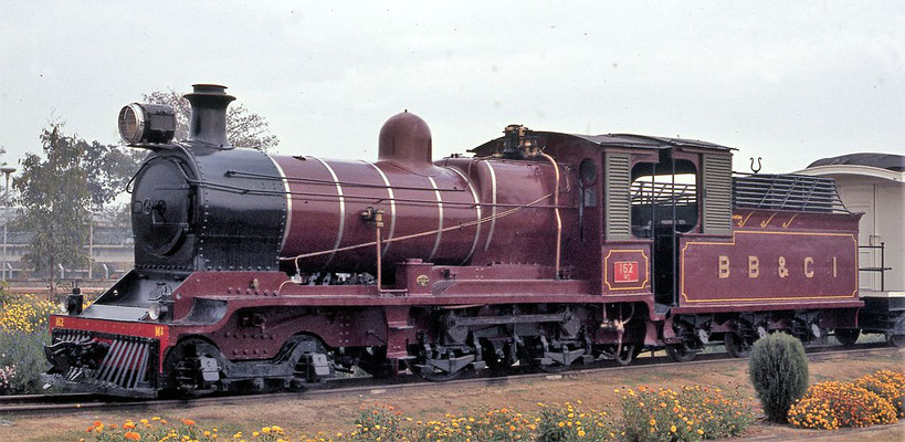 Baroda Line steam locomotive