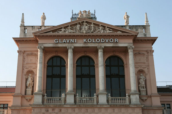 Zagreb Glavni kolodvor or Zagreb main station