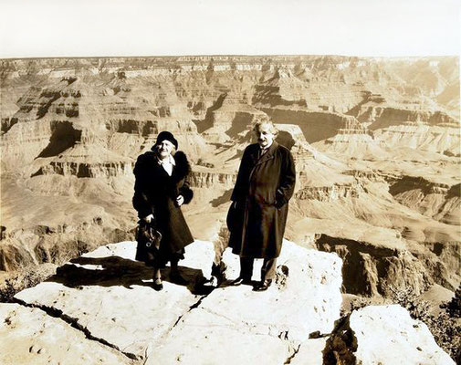 Einsteins at the Grand Canyon, 1922