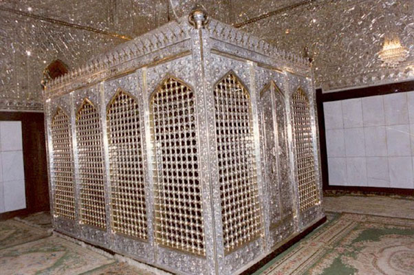 Interior of the shrine-tomb.