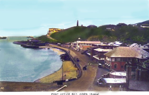 Aden early 1900s. Image rendered by Anthony Zois.