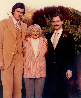 Agnes with Sam Ervin on his wedding day