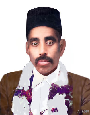 Munshi Rahim. Image rendition by Anthony Zois.