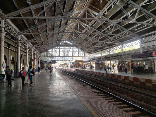 Byculla Railway Station interior view