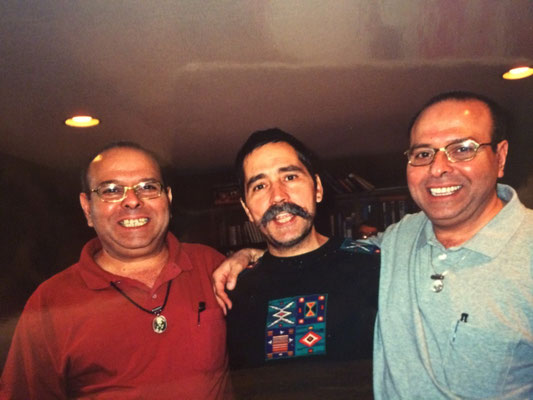 Bill with Rustom & Sohrab Irani