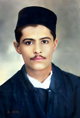 JAL S. IRANI ( Baba's younger brother ). Image rendition by Anthony Zois.