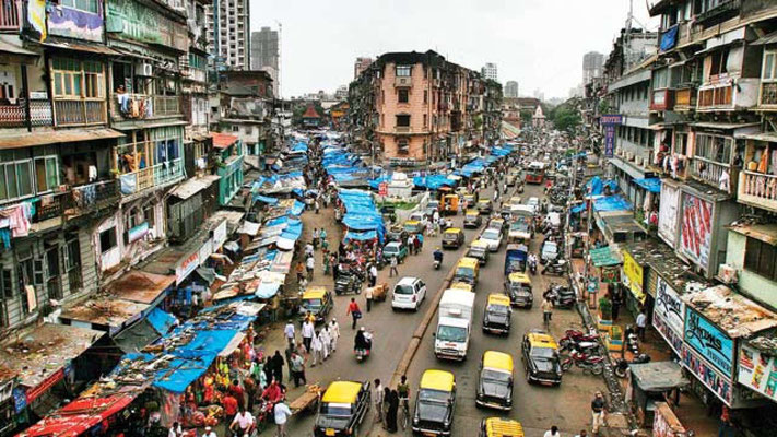Bhendi Bazaar presently.