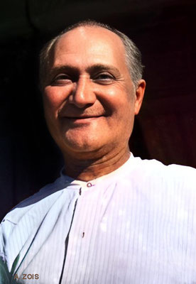 GUSTADJI HANSOTIA. Image rendition by Anthony Zois.