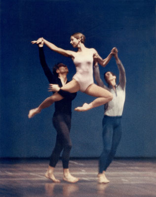 Merce-Cunningham-Viola-Farber-Remy-Charlip-in-Septet-1953