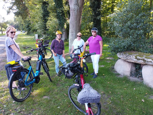 Rast der Radlerinnen aus dem Bezirk 8 © Dagmar Stegmann