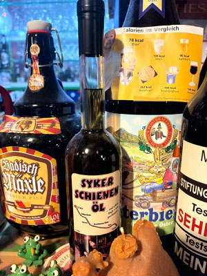 Sogar heimische Angebote sind im Biersortiment zu finden! © Irmtraud Homfeld