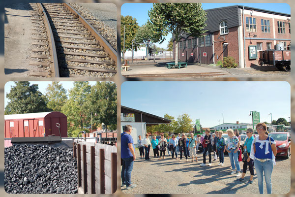 Erste Informationen am Lokschuppen der Museumseisenbahn Bruchhausen-Vilsen! © Ina Homfeld