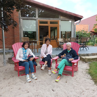 Am Strand des Teiches lauschige Plätze! © Ina Homfeld