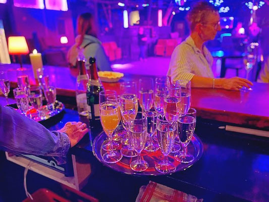 Sekt zum Empfang © Iris Rohlfs