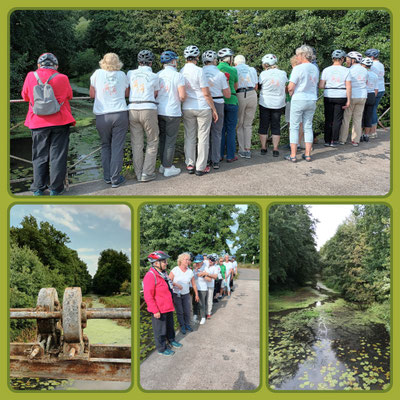 Kleine Pause in Stapelshorn an der Schleuse des Meliorationshauptkanal © Ina Homfeld