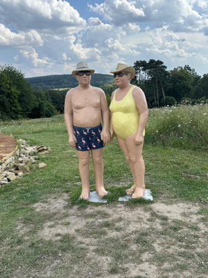 Die Beiden trauen sich wohl nicht ins Wasser! © Marlene Grafe-Schröder