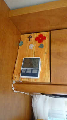 Thermometre interieur exterieur
