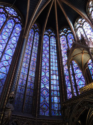 L’intérieur de la chapelle haute