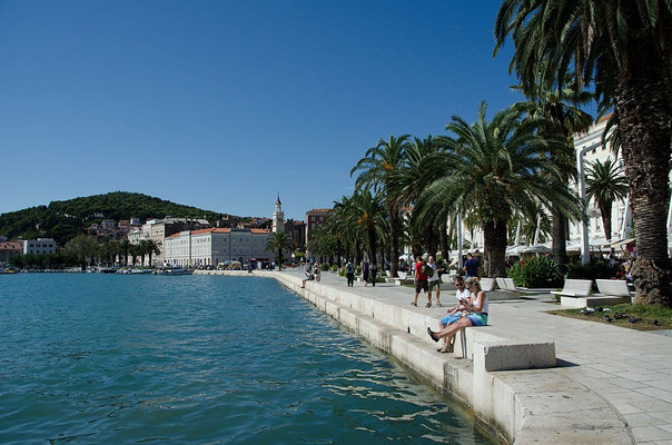 Hafenpromenade von Split