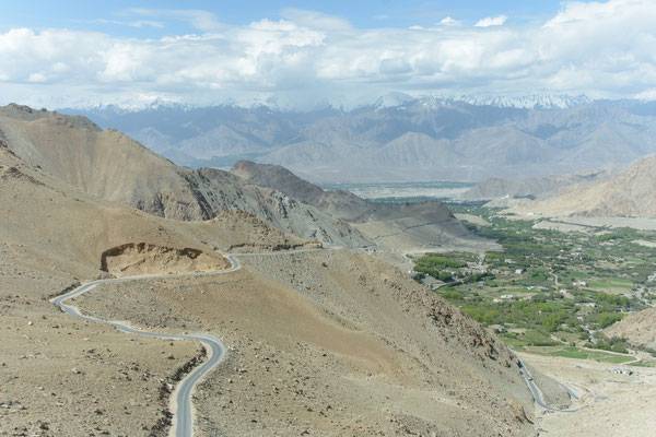 Passstraße in Ladakh