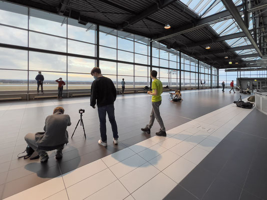 Fotoexkursion zum Flughafen Dresden - Foto: Rita Boden
