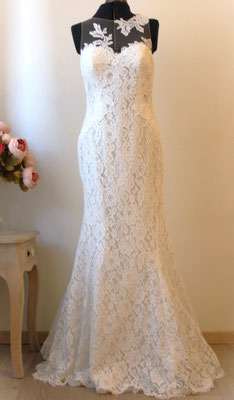 1890 - abito da sposa pronovias tutto pizzo