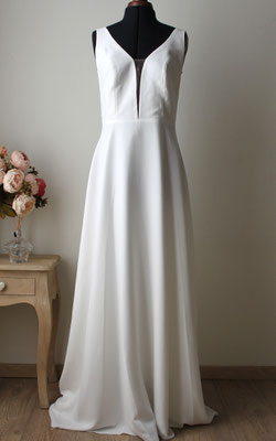 1670 - abito da sposa in crepe