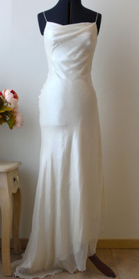 1912 - abito da sposa in lurex rosa