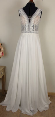 1920 - abito da sposa in pizzo macramè