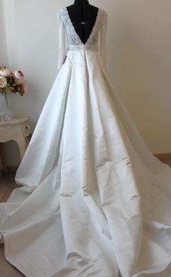 1840 - ABITO DA SPOSA ROSA CLARà
