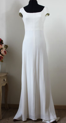 2043 - abito da sposa domo adami in crepe
