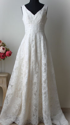 1237 - ABITO DA SPOSA IN DOPPIO PIZZO