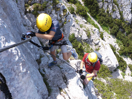 Bergführer Klettersteig Katrin Bad Ischl Klettersteigkurse