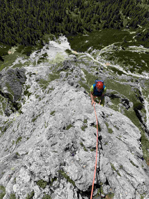 Klettern Dolomiten Bergführer