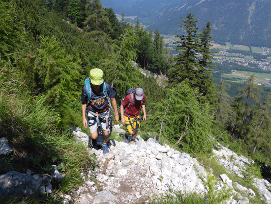 Bergführer Klettersteig Katrin Bad Ischl Klettersteigkurse