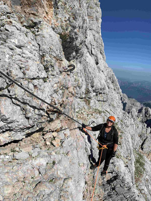 Hoher Dachstein mit Bergführer