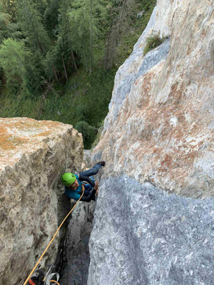 Klettern im Salzkammergut mit Bergführer