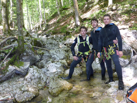 Canyoning Salzkammergut Bad Ischl Hohenzoller Wasserfall