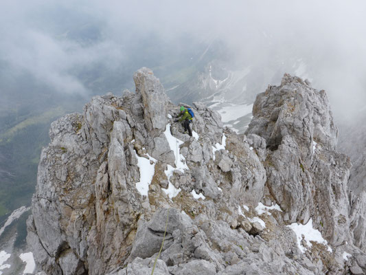 Bergführer Hoher Dachstein Hohes Dirndl Klettern