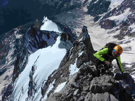 Ortler Hintergrat Bergführer