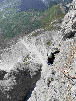 Klettern Große Zinne Bergführer