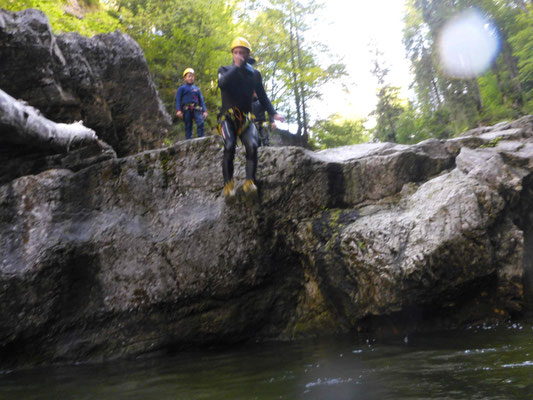 Canyoning Almbach Almbachklamm Strubklamm