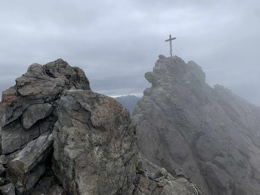 Dreiländerspitze mit Bergführer