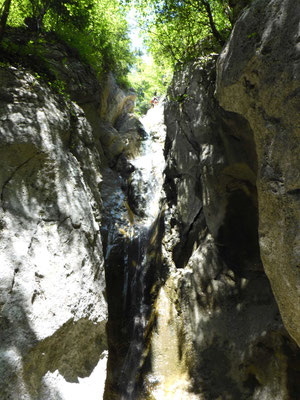 Canyoning Salzkammergut Bad Ischl Hohenzoller Wasserfall