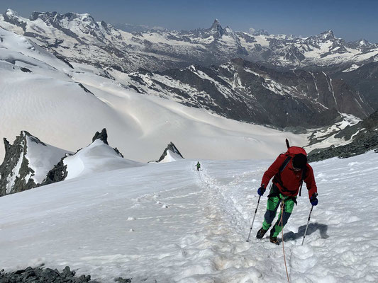 Bergführer Wallis Saas Fee Allalinhorn Weissmies