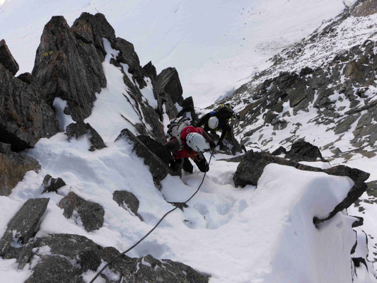 Großglockner Stüdlgrat mit Bergführer